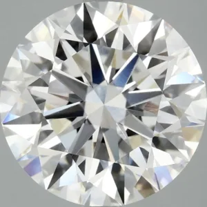 5.06 Carat Round E VVS2 Lab Diamond