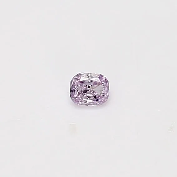 0.05 Carat Cushion Brilliant Fancy Purple Natural Diamond
