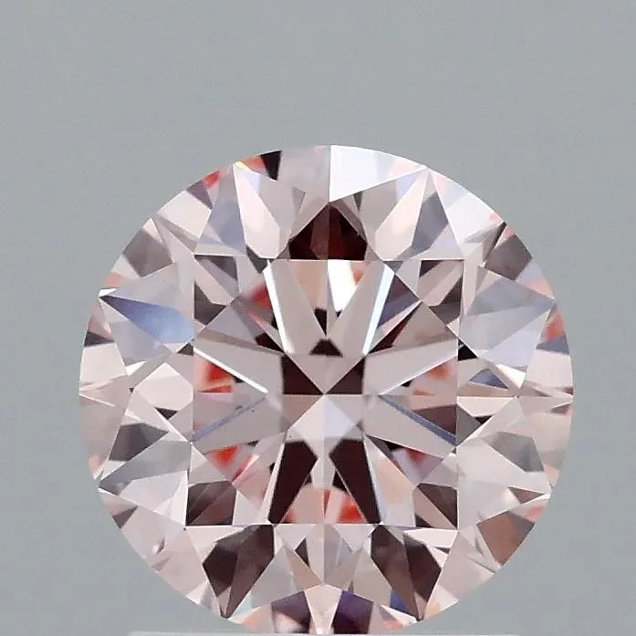 1.57 Carat Fancy Pink VVS2 ROUND Lab Diamond