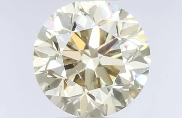 0.51 Carat Round Fancy Light Brown Natural Diamond 1 0.51 Carat Round Fancy Light Brown Natural Diamond
