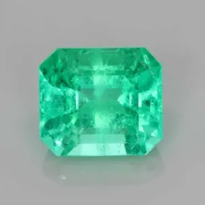 3.83 Carat   OCTAGONAL EMERALD