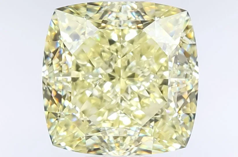 1.78 Carat Cushion Brilliant Fancy Yellow VVS2 Natural Diamond 1 1.78 Carat Cushion Brilliant Fancy Yellow VVS2 Natural Diamond
