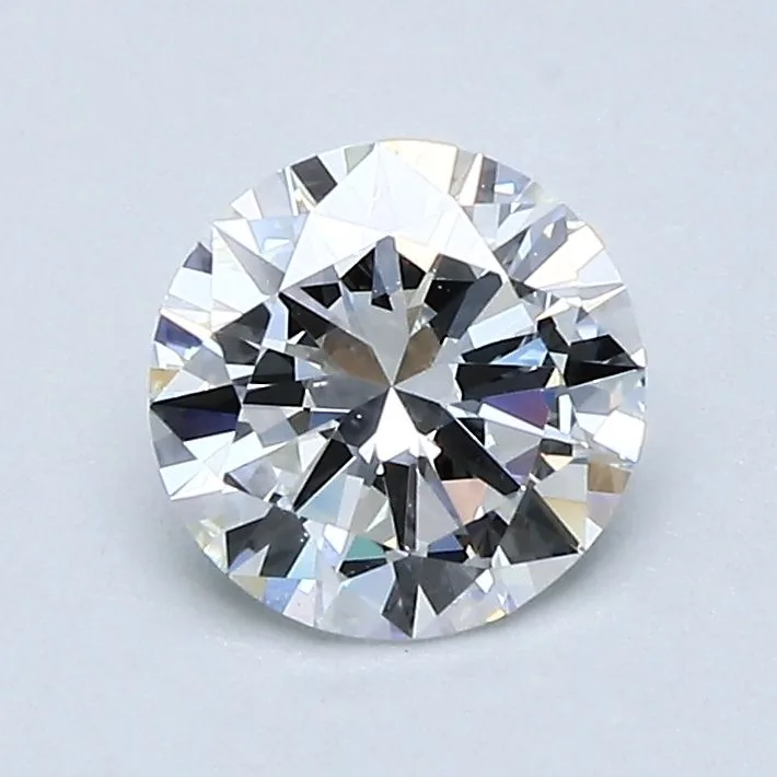 0.9 Carat Round E VVS2 Natural Diamond
