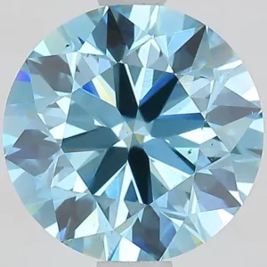 1.71 Carat Fancy Vivid Blue VS1 ROUND Lab Diamond