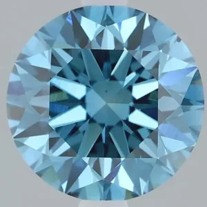 2.17 Carat Fancy Vivid Blue VS1 ROUND Lab Diamond