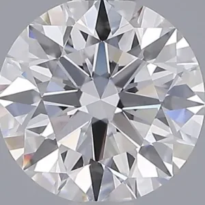 1.36 Carat D VVS2 ROUND Lab Diamond