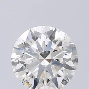 2.04 Carat Round J SI2 Natural Diamond
