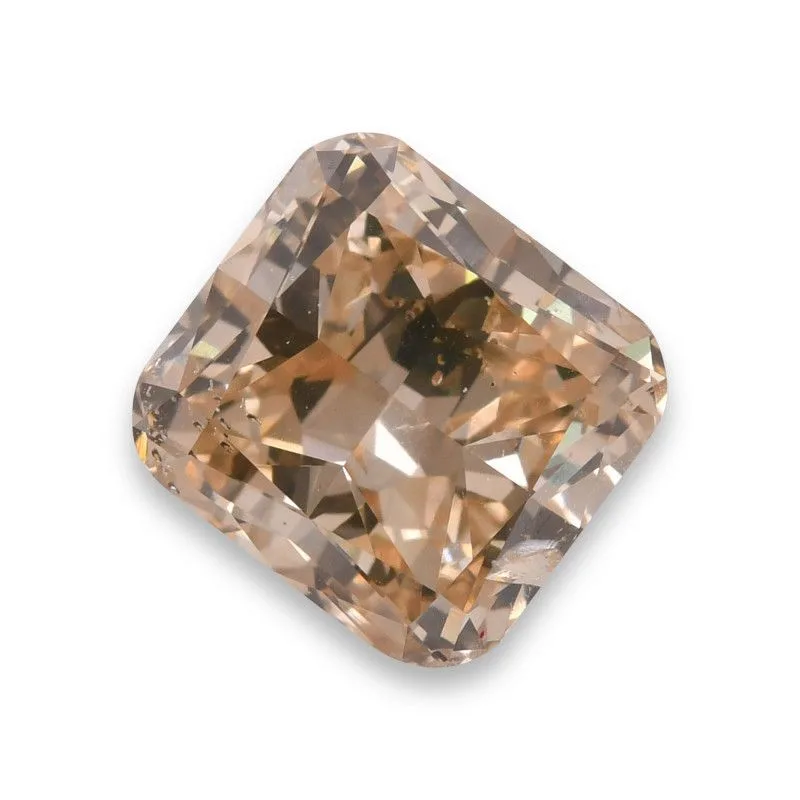 6.05 Carat Radiant Fancy Brown SI1 Natural Diamond