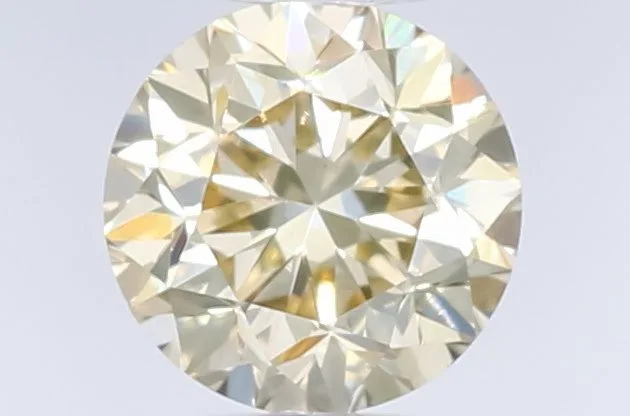0.55 Carat Round Fancy Light Brown VS1 Natural Diamond 1 0.55 Carat Round Fancy Light Brown VS1 Natural Diamond