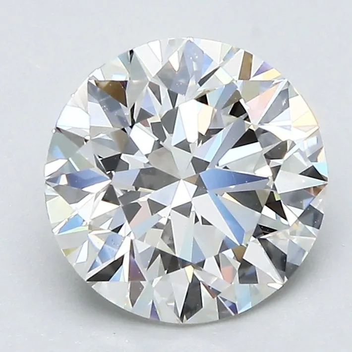 2.04 Carat H VVS2 ROUND Diamond