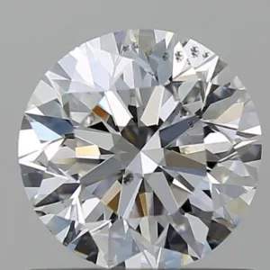 0.9 Carat Round E SI1 Natural Diamond