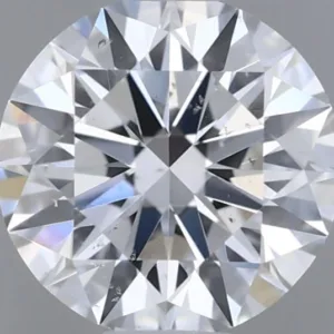 0.35 Carat Round F SI2 Natural Diamond