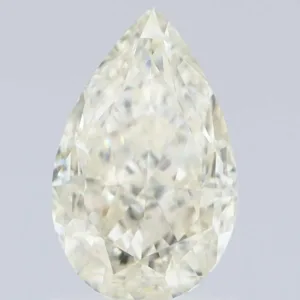 2 Carat Pear Fancy Light Yellow VS1 Natural Diamond