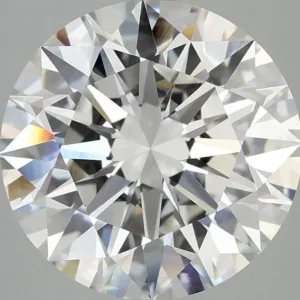 5.04 Carat Round E VVS2 Lab Diamond