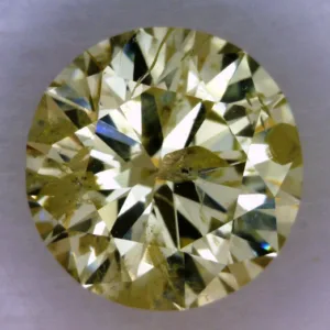 1.2 Carat Round Fancy Light Yellow Natural Diamond