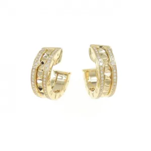 Bulgari B.zero1 Yellow Gold Diamond Earrings
