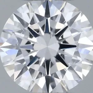 0.32 Carat Faint Pinkish Brown SI1 ROUND Diamond