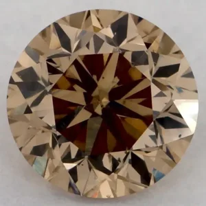 1.01 Carat Round Fancy Brown SI1 Natural Diamond