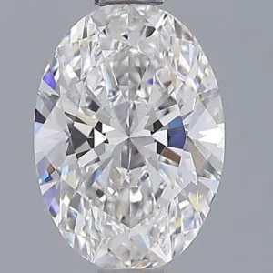 1.34 Carat F VVS2 OVAL Lab Diamond