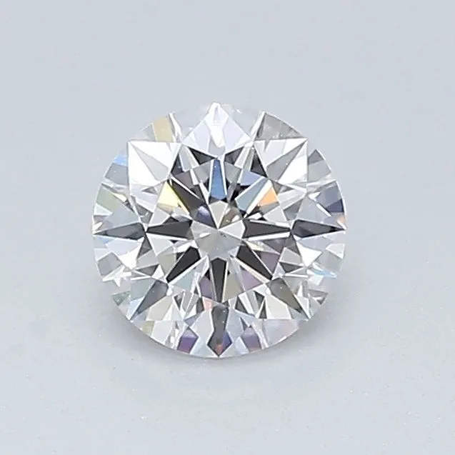 0.5 Carat Round Faint Pink SI1 Natural Diamond