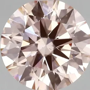 2.87 Carat Fancy Vivid Pink VS2 ROUND Lab Diamond