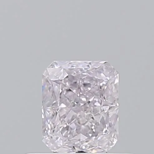 0.46 Carat Radiant Very Light Pink SI1 Natural Diamond