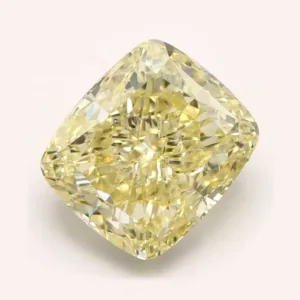 2.01 Carat Cushion Modified Fancy Yellow VS2 Natural Diamond