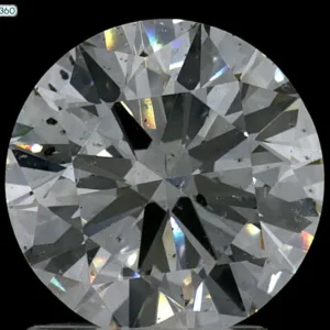 2.01 Carat Round I SI2 Natural Diamond