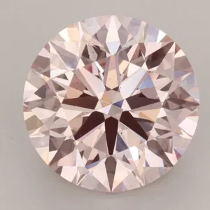 5.03 Carat Round Fancy Pink VS2 Lab Diamond