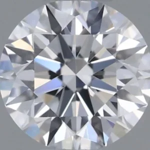 0.36 Carat Round F SI1 Natural Diamond