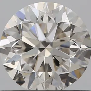 0.59 Carat Round I SI1 Natural Diamond