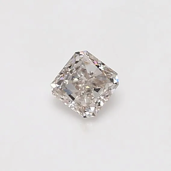 0.3 Carat Radiant Very Light Brown VS1 Natural Diamond