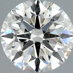 0.71 Carat Round F SI2 Natural Diamond