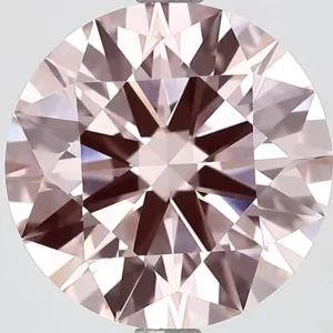 3.96 Carat Fancy Intense Pink VS1 ROUND Lab Diamond