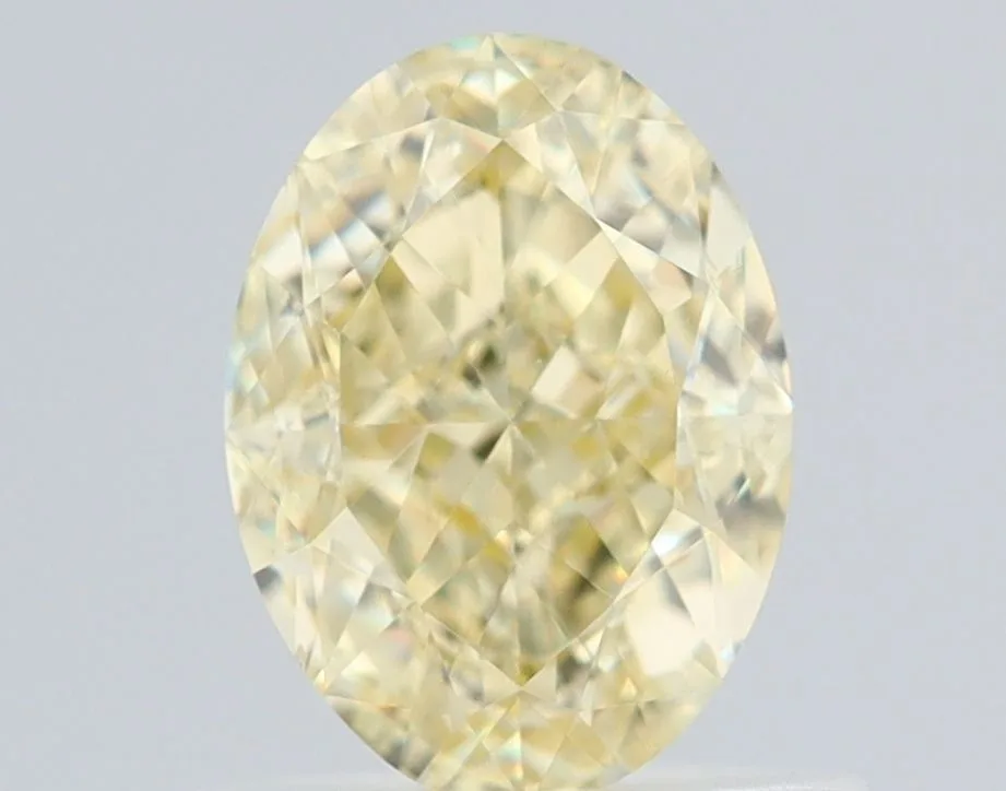 1 Carat Oval Fancy Yellow VS2 Natural Diamond 1 1 Carat Oval Fancy Yellow VS2 Natural Diamond