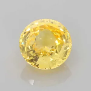 3.57 Carat   ROUND SAPPHIRE
