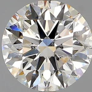 1.52 Carat Round E SI2 Natural Diamond