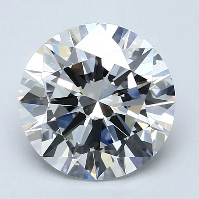 2.7 Carat H VVS2 ROUND Diamond
