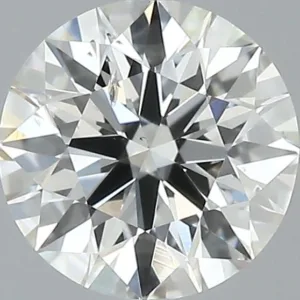 0.6 Carat Round H SI2 Natural Diamond