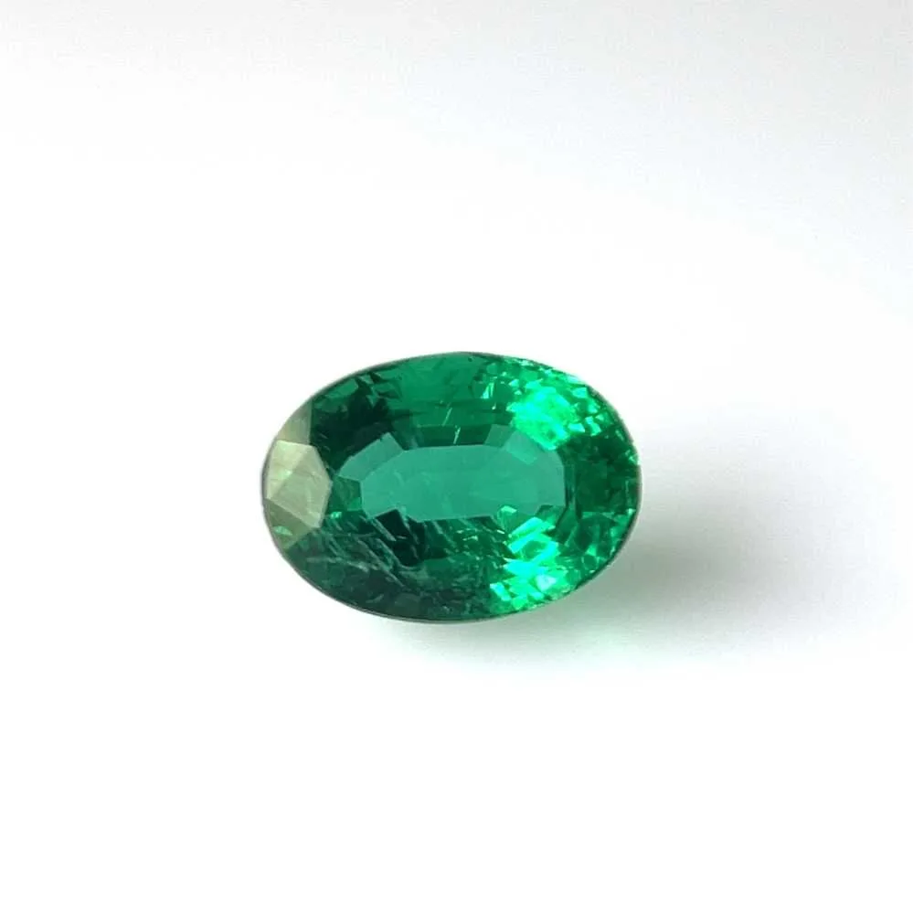 5.54 Carat   OVAL EMERALD