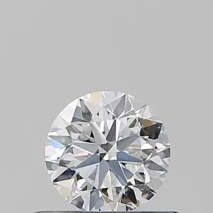 0.5 Carat Round D VS2 Natural Diamond