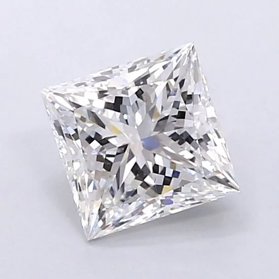 1.55 Carat E VVS2 PRINCESS Lab Diamond