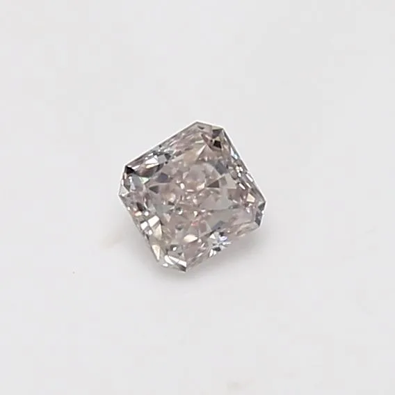 0.26 Carat Radiant Fancy Light Brown SI1 Natural Diamond