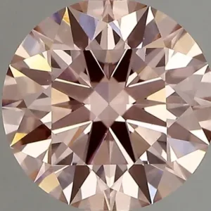 1.25 Carat Fancy Intense Pink VS1 ROUND Lab Diamond