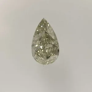 1.2 Carat Pear Fancy Yellow VVS1 Natural Diamond