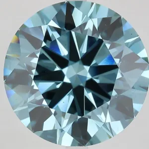 11.03 Carat Fancy Vivid Blue VS1 ROUND Lab Diamond