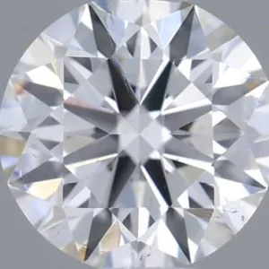 0.39 Carat Round F SI2 Natural Diamond