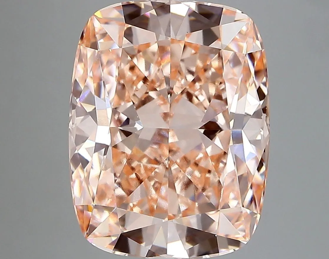 6.09 Carat Fancy Intense Pink VS1 CUSHION MODIFIED Lab Diamond 1 6.09 Carat Fancy Intense Pink VS1 CUSHION MODIFIED Lab Diamond