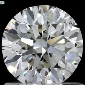 1 Carat Round H SI1 Natural Diamond