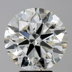 5.5 Carat Round J SI2 Natural Diamond